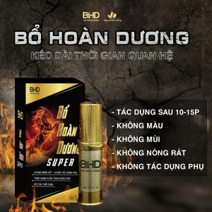 Chai Xịt Bổ Hoàn Dương Plus Supper 