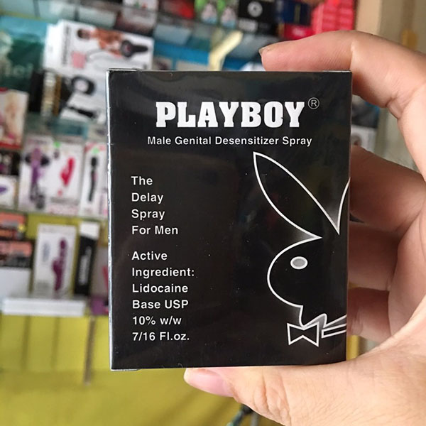 Chai xịt PLAYBOY Đen