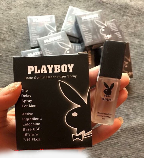 Chai xịt PLAYBOY Đen 