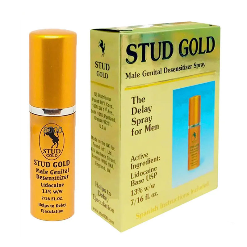 Chai Xịt Stud Gold, Chống Xuất Tính Sớm, Kéo Dài Quan Hệ - Chai 10ml